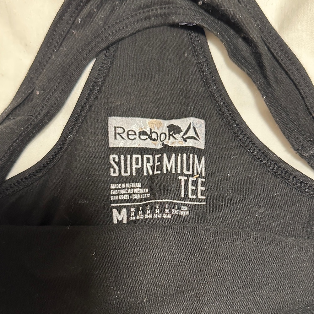 Reebok Black Racerback Tank - Picture 4 of 4